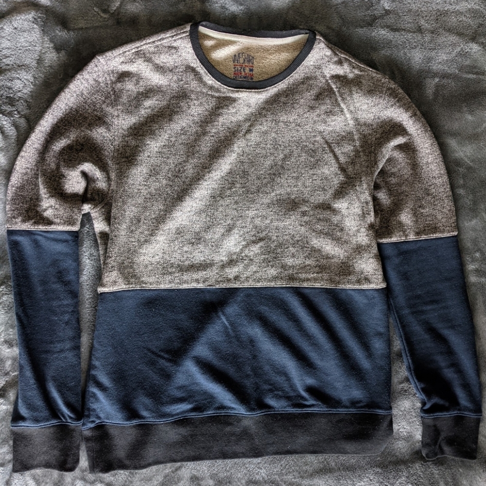 Viveshirt Men's M Pullover Crew Neck Sweater